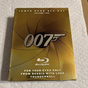 James Bond Blu-Ray Collection - Vol. 2 (Blu-ray Disc, 2009, 3-Disc Set)